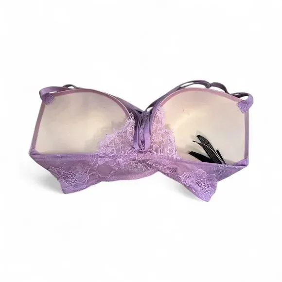 Victoria’s Secret Very Sexy Push Up  Bra in Purple size 34D - Picture 2 of 5